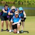 Women’s Golf Event Vancouver — LPGA Amateurs Group on Putting Green