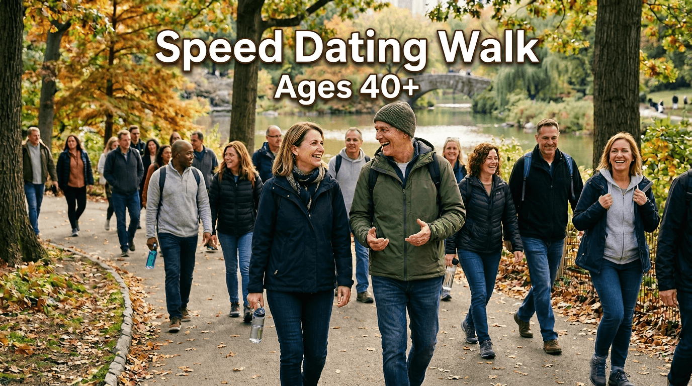 Speed Dating Walk on the Vancouver Seawall | Ages 40+